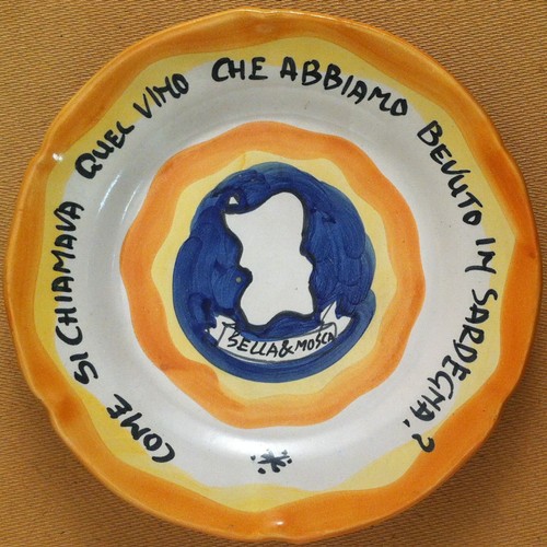 Piatto buon ricordo sella - buon,
