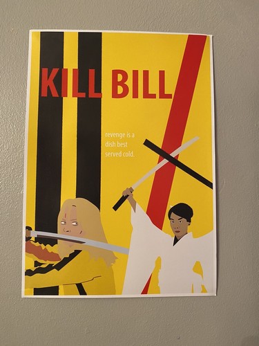 Poster fatto mano kill - poster,
