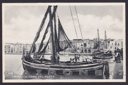 Bari trani port - boats,