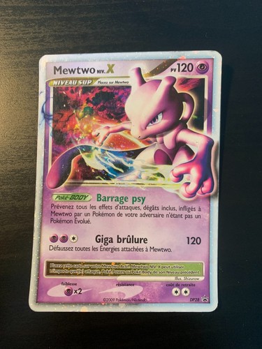 Carte pokémon mewtwo niv - carte, niv.