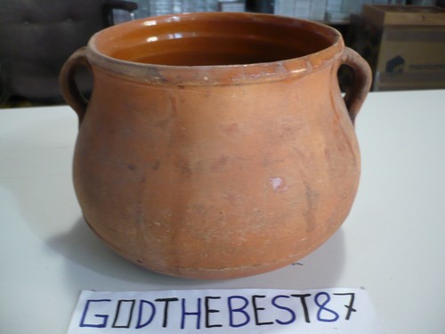 Vecchio vaso pignatta - vecchio, di