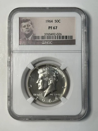 1964 mezzo dollaro kennedy - p,