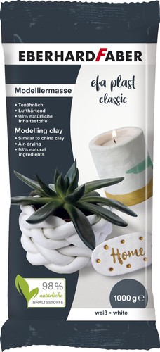 Argilla modellare bianca - argilla,