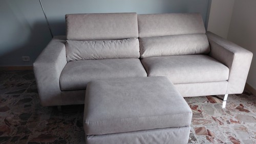 Divano con chaise longue - chaise-longue, in