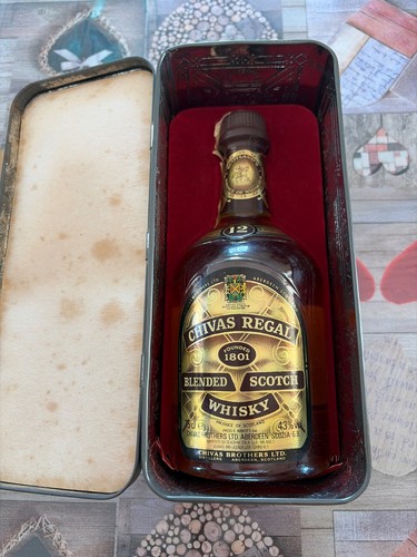 Whisky chivas regal - vintage, 12