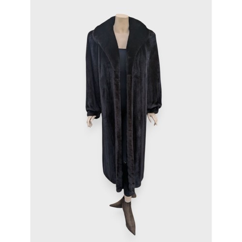 Cappotto visone scuro grande - cappotto,