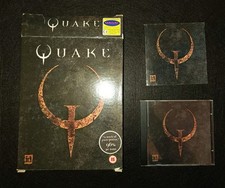 QUAKE - PC BIG BOX  ITALIANO RARO VINTAGE - ID SOFTWARE - OTTIME CONDIZIONI