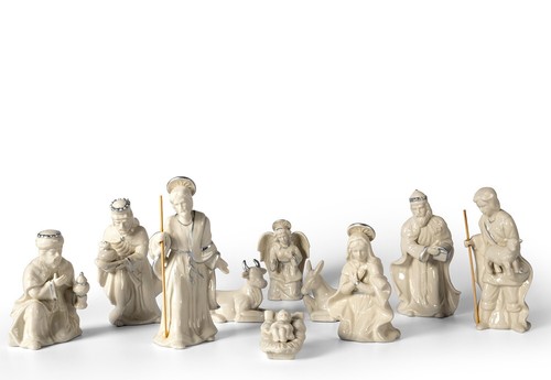 Set statue natività presepe - statue,