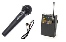 Microfono palmare wireless Pro