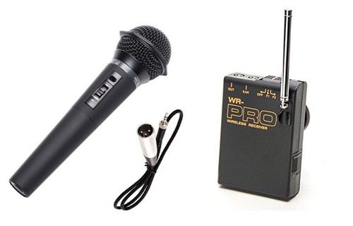 Microfono palmare wireless pro - microfono,