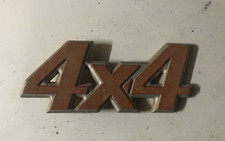 scritta 4x4 Per Panda Sisley Fregio Modanatura Laterale usata originale no ripro