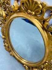 SPECCHIERA CON CORNICE FOGLIA ORO INTAGLIATA 50X70CM NO SCHIFANO NO CASCELLA