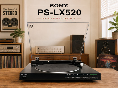 Sony lx520 rare - sony, ps-lx520
