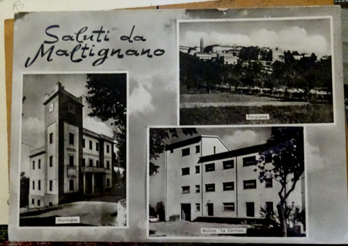 Maltignano gruss aus - fg, vg