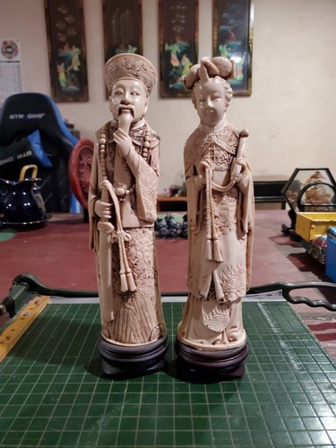 Set figurine asiatiche vintage - set,