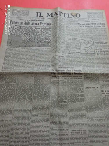 Mattino 1934 littoria e - il,