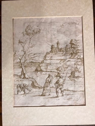 Antico disegno raffigurante - antico,