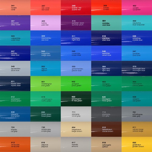 Oracal 951 premium cast - 5,