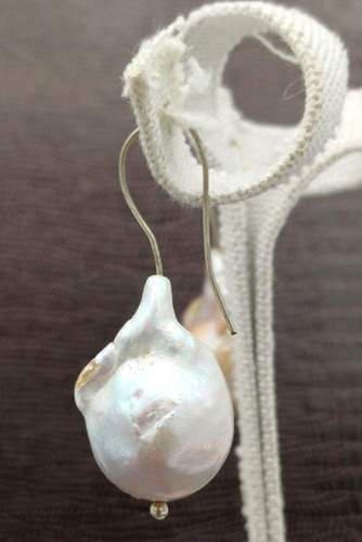 Perle barocche orecchini - perle,