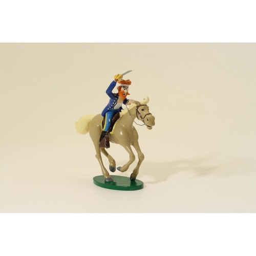 Figurine tuniques bleues - figurine,