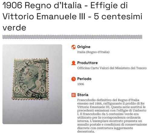 Francobolli regno italia 14 - francobolli,