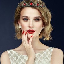 Coroncina sposa cerchietto - coroncina,