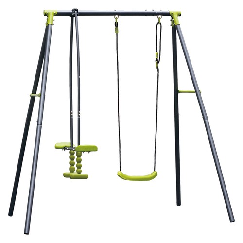 Altalena con cavalcabile baby - altalena,