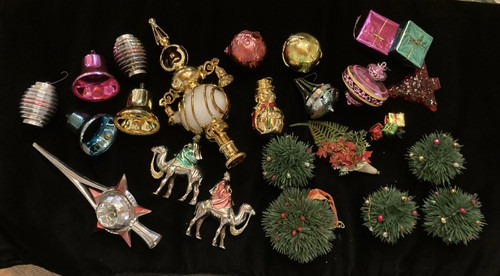 Ornamenti natalizi vintage - ornamenti,