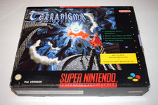 Videogioco Terranigma Super Nintendo SNES versione PAL completo di scatola grande