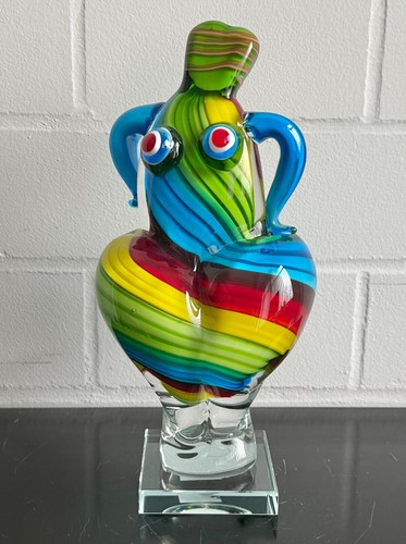 Murano glas skulptur akrobatin - murano,