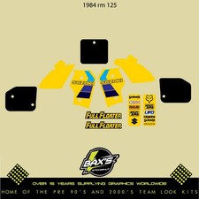 Kit Grafica Suzuki 1984 Rm125