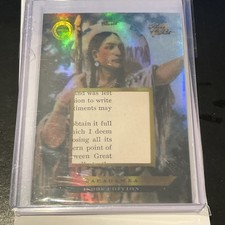 Sacagawea carta reliquia 156 - sacagawea,, #156