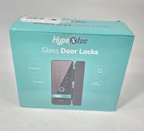 Hypextec smart glass door - door, lock