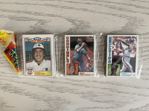 Topps baseball rack - baseball, 1984