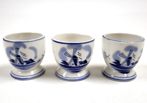 Uova ceramica blu delft - uova,