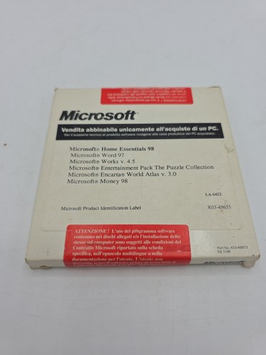 Microsoft home essentials - 98,