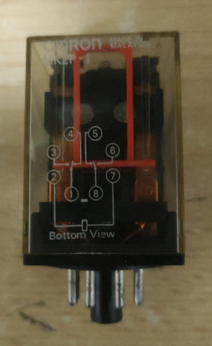 Relè omron mk2p - mk2p-i, ac