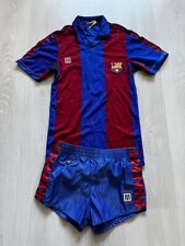 camiseta y pantalon barcelona meyba 1980 s niño junior maradona era