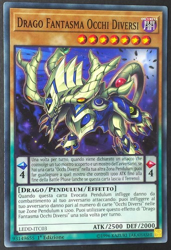 Drago fantasma occhi diversi - occhi,