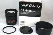 samyang 85mm f1.4 MF canon