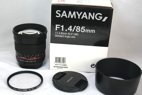 Samyang 85mm mf canon - samyang,