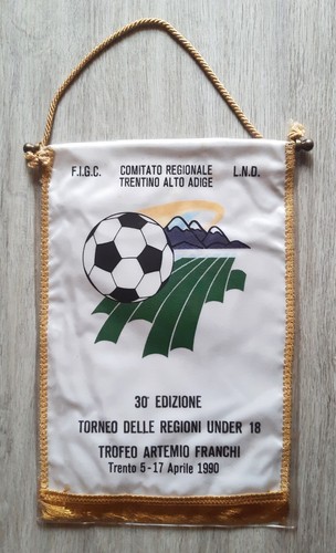 Gagliardetto calcio trento - gagliardetto,
