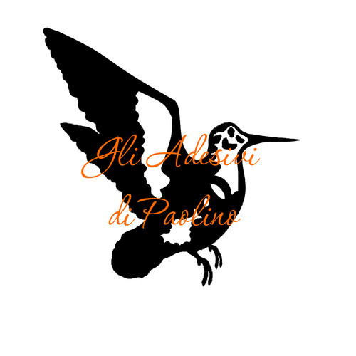 Adesivo beccaccia scolopax - adesivo,