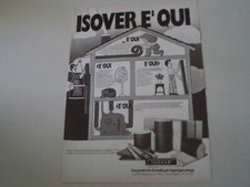 advertising Pubblicità 1981 ISOVER SAINT GOBAIN - BALZARETTI MODIGLIANI