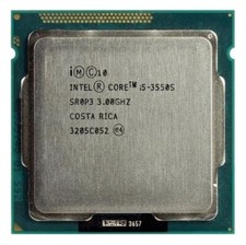 Processore CPU Intel Core i5-3550S LGA1155 3a generazione quad-core SR0P3 3,0 GHz 6 MB