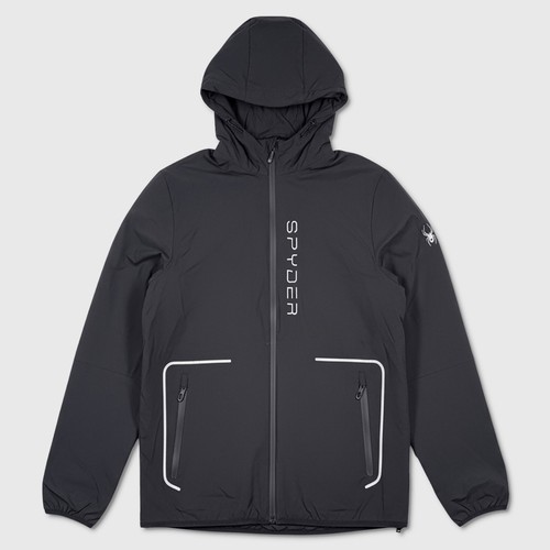 Spyder insulated hooded jacket - hooded,