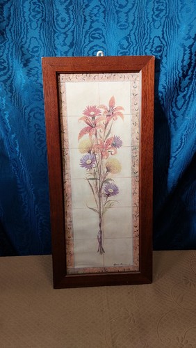 Quadro stampa fiori cornice - quadro,