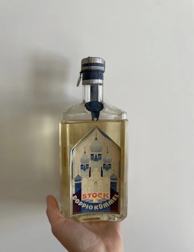 Bottiglia liquore vintage - liquore,