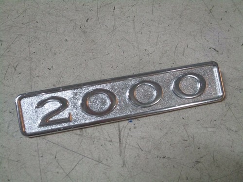 Scritta posteriore lancia - scritta, 2000