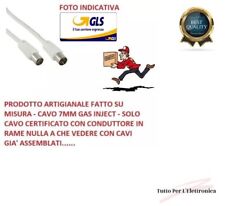 Cavo da 0,5 a 20m ANTENNA TV Maschio/Femmina Schermato coassiale IEC prolunga AV